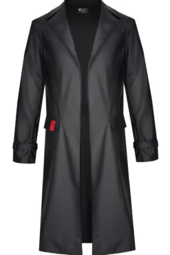 Regnes Fetish Planet - Herren Mantel im edlen Matt-Look