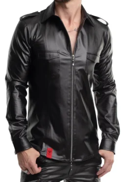 Regnes Fetish Planet - Jacke aus Wetlook Material