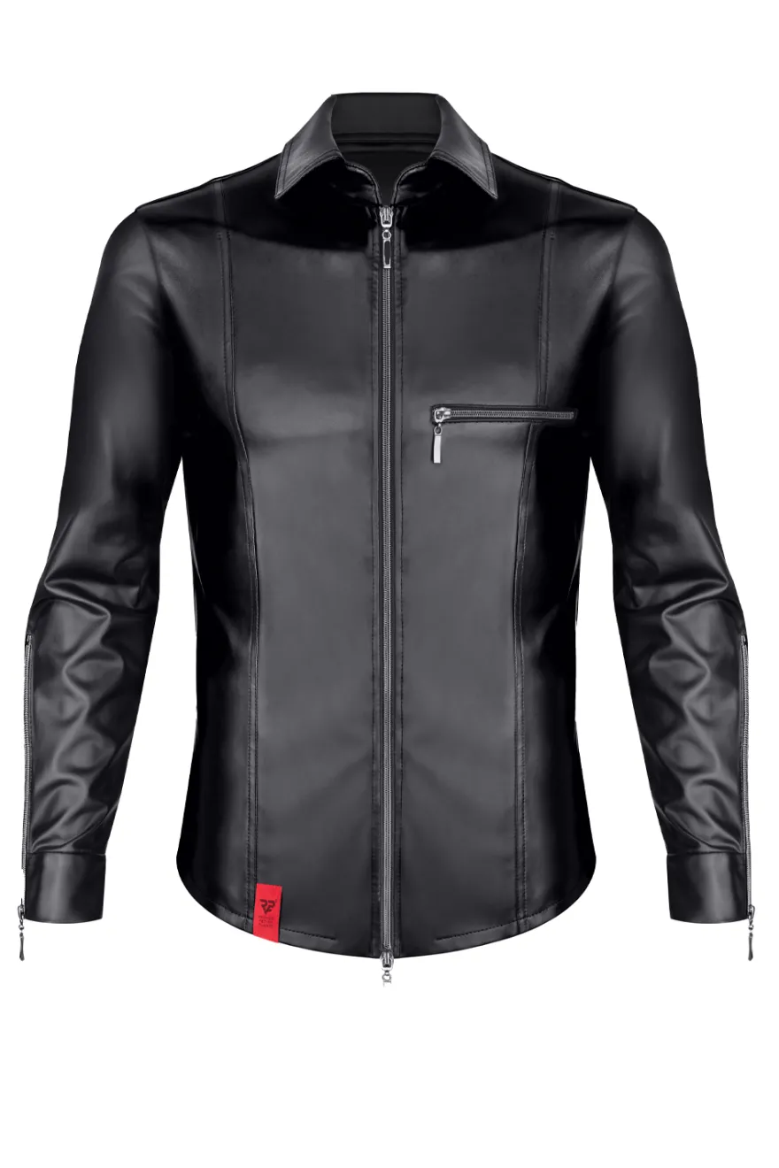 Regnes Fetish Planet - Jacke mit Stehkragen