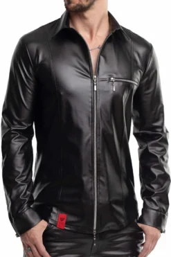 Regnes Fetish Planet - Jacke mit Stehkragen