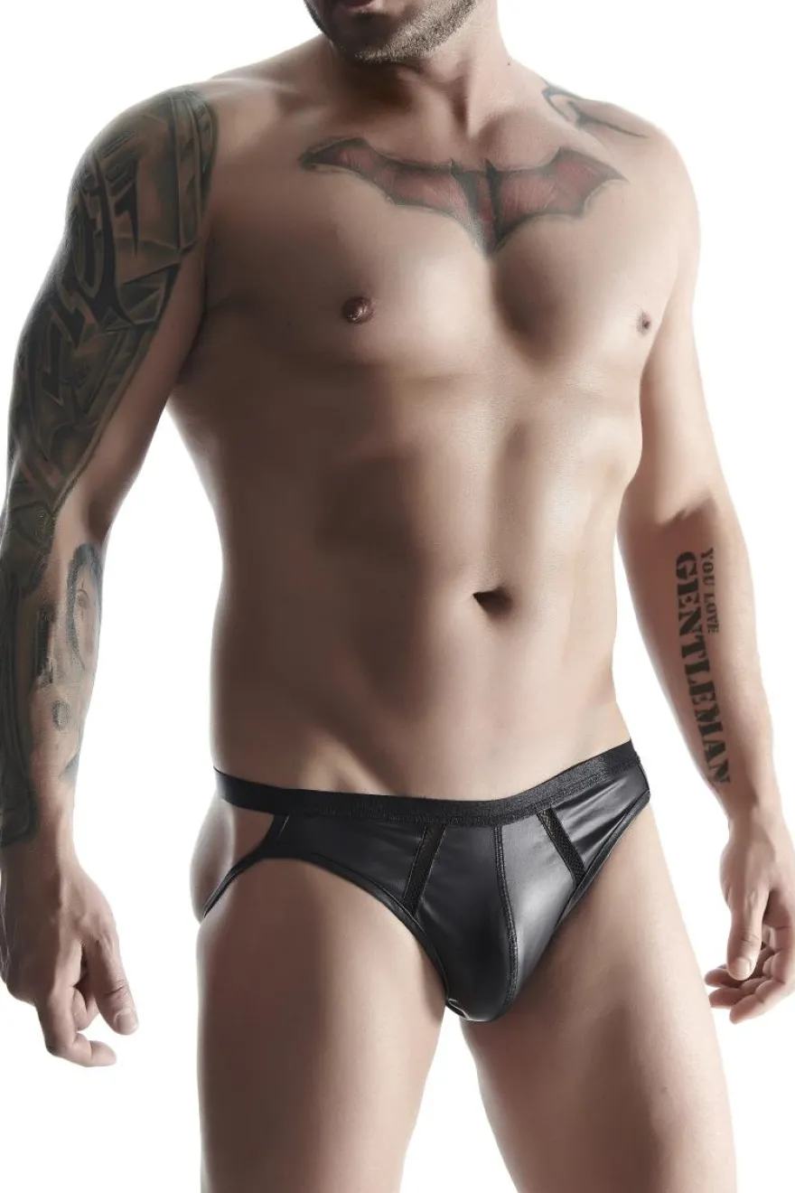 Regnes Fetish Planet - Jock Slip BRI022 schwarz