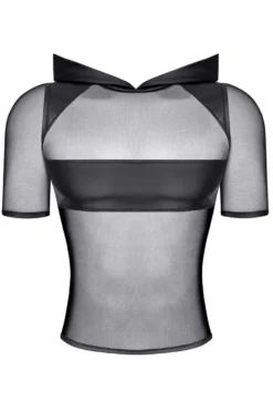 Regnes Fetish Planet - Kapuzen Shirt aus Netz Material