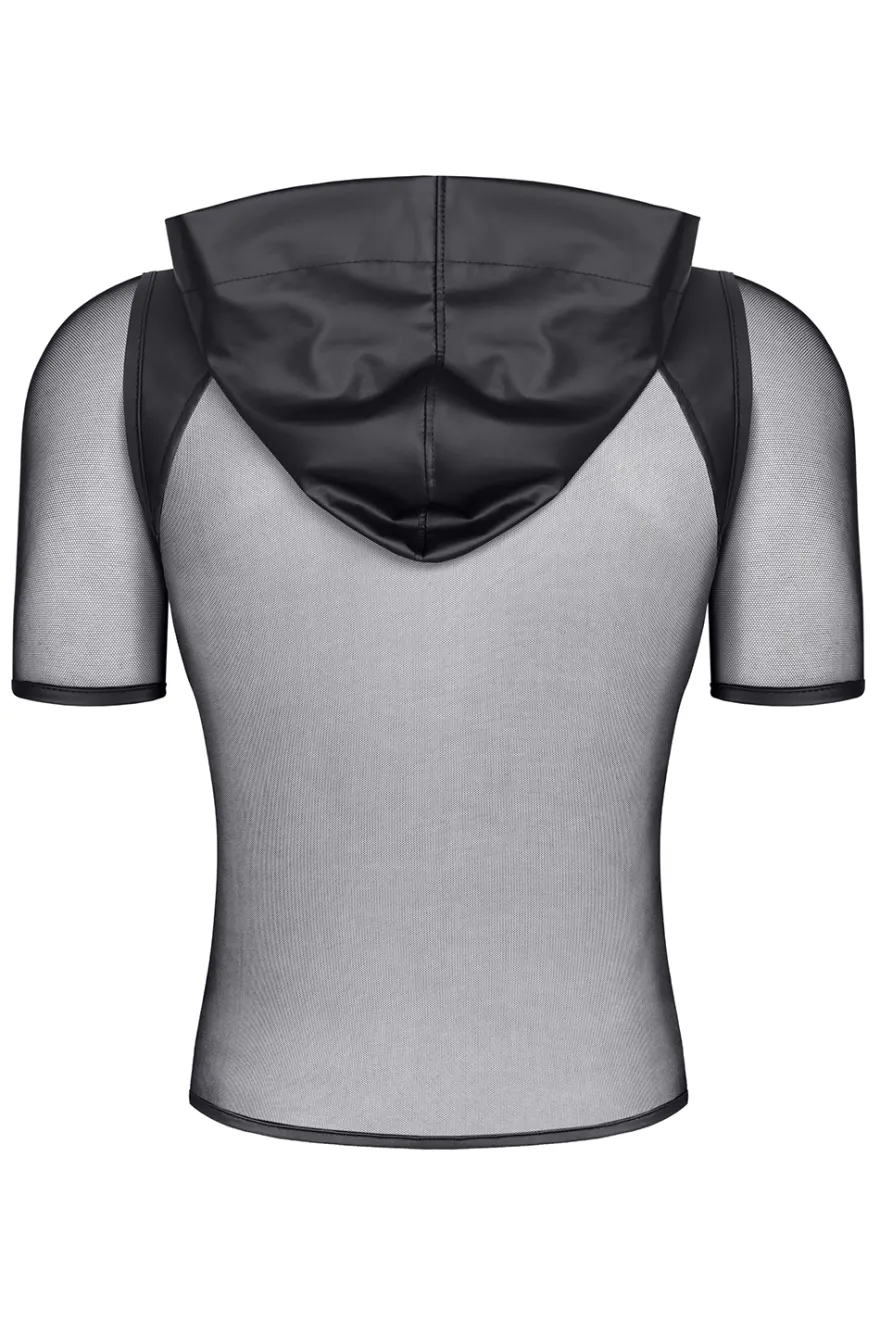 Regnes Fetish Planet - Kapuzen Shirt aus Netz