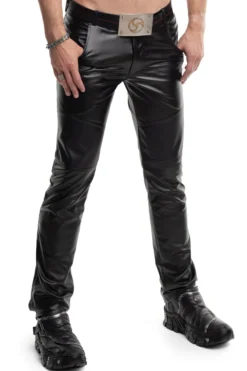 Regnes Fetish Planet - Lange Hose im Slim Fit