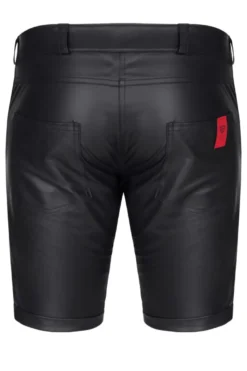 Regnes Fetish Planet - Lange Wetlook Herren-Shorts