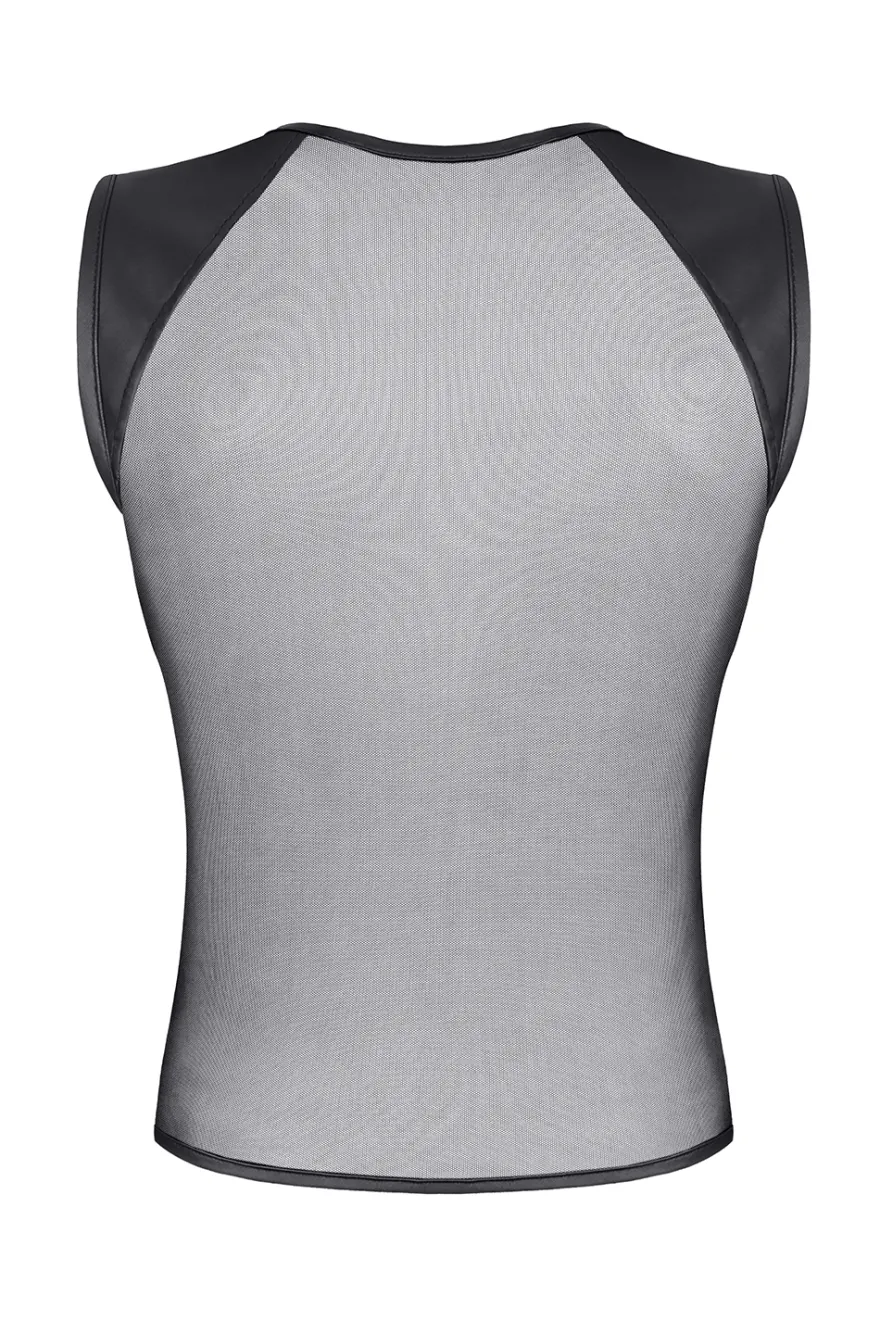 Regnes Fetish Planet - Netz Shirt mit Wetlook