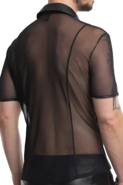 Regnes Fetish Planet - Polo Shirt mit Reißverschluss