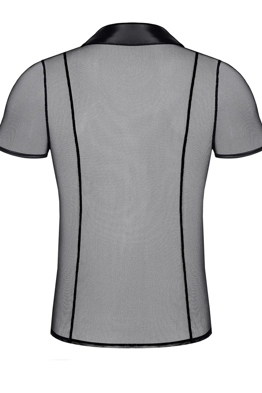 Regnes Fetish Planet - Polo Shirt mit Reißverschluss