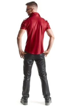 Regnes Fetish Planet - Rotes Wetlook Hemd