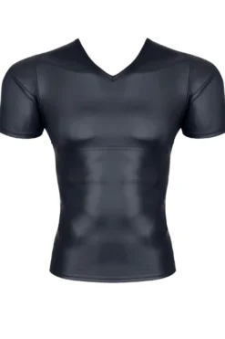 Regnes Fetish Planet - Wetlook T-Shirt kurzärmlig schwarz