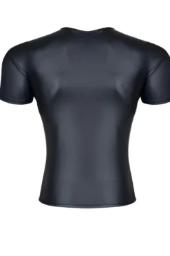 Regnes Fetish Planet - Wetlook T-Shirt kurzärmlig schwarz