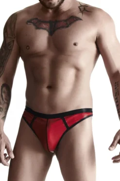 Regnes Fetish Planet - Wetlook String BRI015 rot
