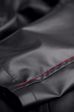 Regnes Fetish Planet - Wetlook Herren Mantel schwarz