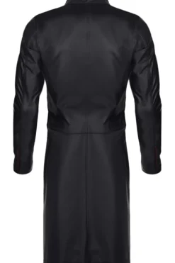 Regnes Fetish Planet - Wetlook Herren Mantel schwarz