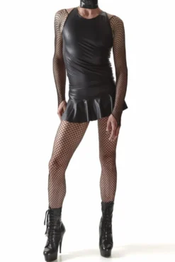 Regnes Fetish Planet - Wetlook T-Shirt Crossdresser Fetish Line schwarz
