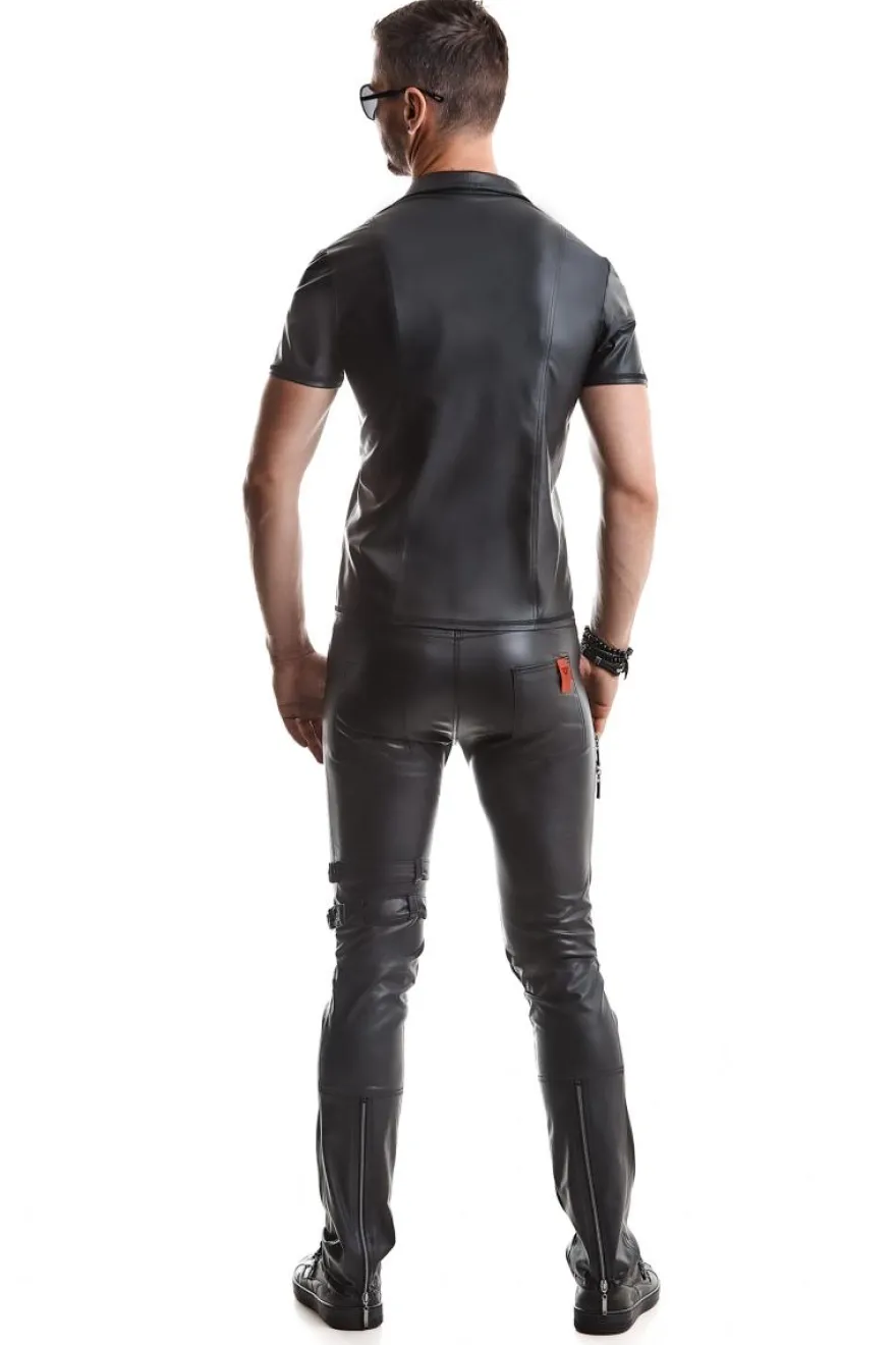 Regnes Fetish Planet - Wetlook Polo-Shirt