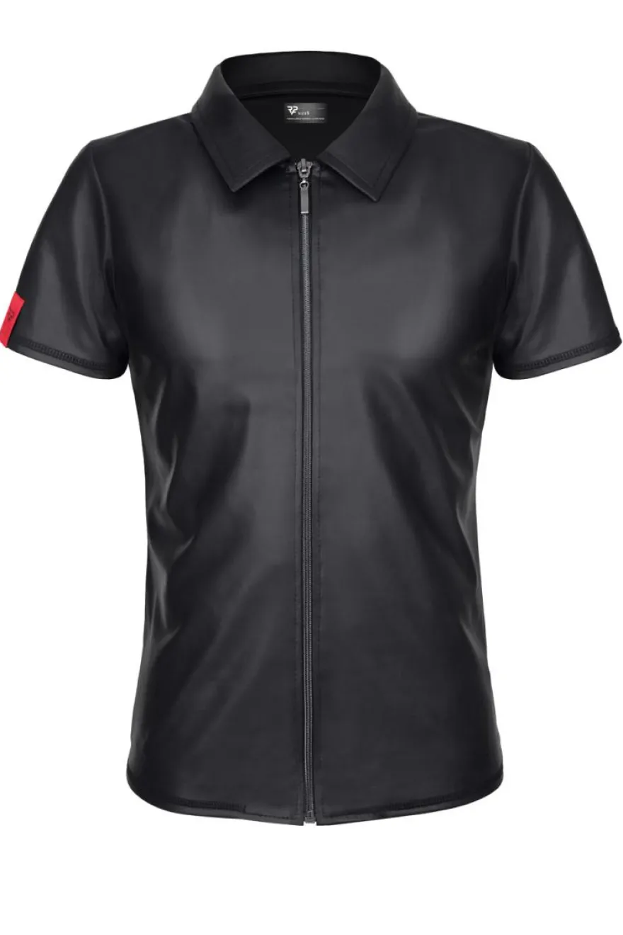 Regnes Fetish Planet - Wetlook Polo-Shirt