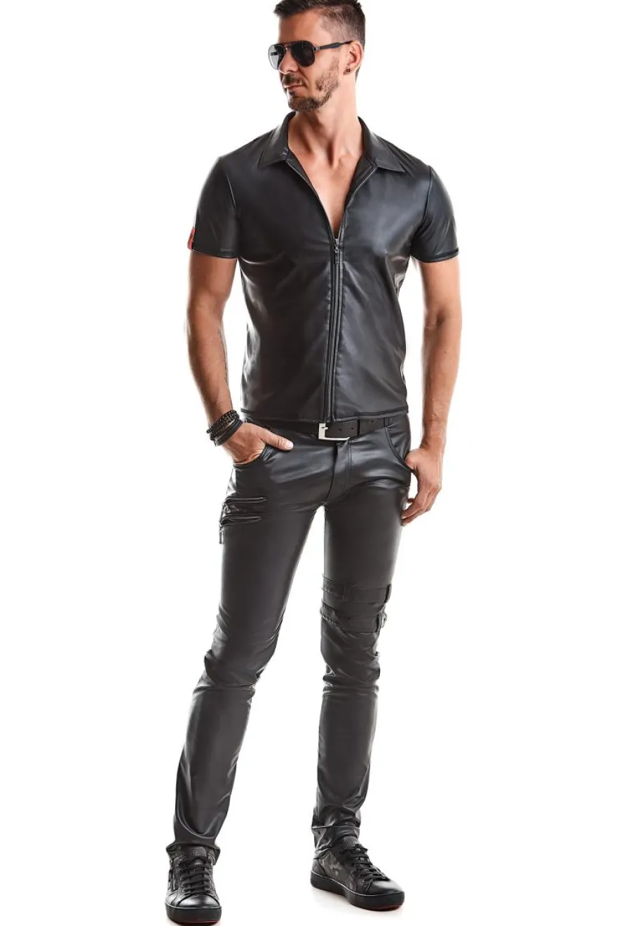 Regnes Fetish Planet - Wetlook Polo-Shirt