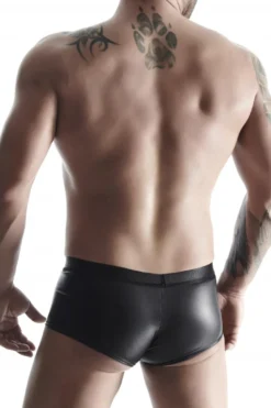 Regnes Fetish Planet-Wetlook-Short SHO007 schwarz
