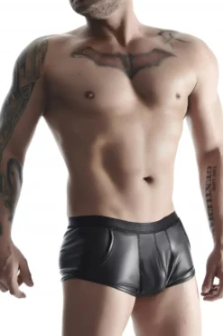 Regnes Fetish Planet-Wetlook-Short SHO007 schwarz