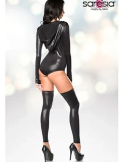 Saresia - Body-Set im Metallic-Style, 4-teilig