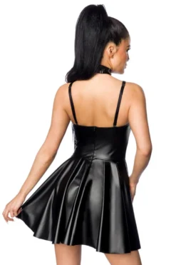 Saresia-Harness-Wetlook-Kleid 18266 schwarz