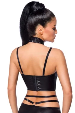 Saresia-Harness-Wetlook-Set mit Rock