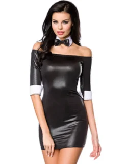 Saresia - Minikleid mit Fliege