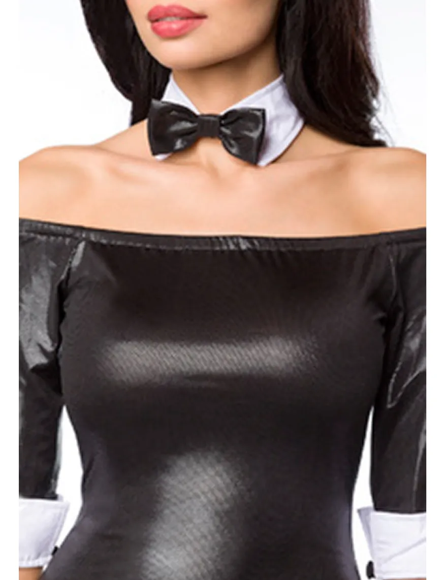 Saresia - Minikleid mit Fliege