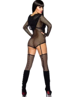 Saresia - Netz-Outfit von Saresia schwarz