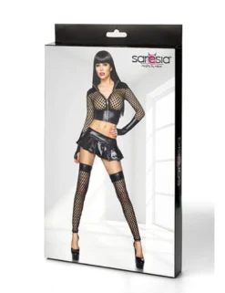 Saresia - Netzoutfit von Saresia schwarz