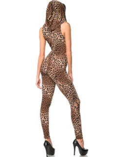 Saresia - Overall mit Leo-Print