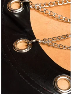 Saresia - Provokantes Wetlook-Straps-Set von Saresia