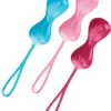SATISFYER - Balls Training Set Double medium turquoise-red-pink