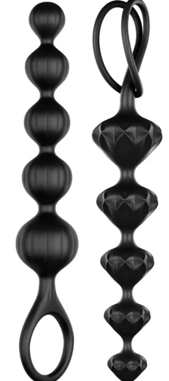 SATISFYER - Beads Set black