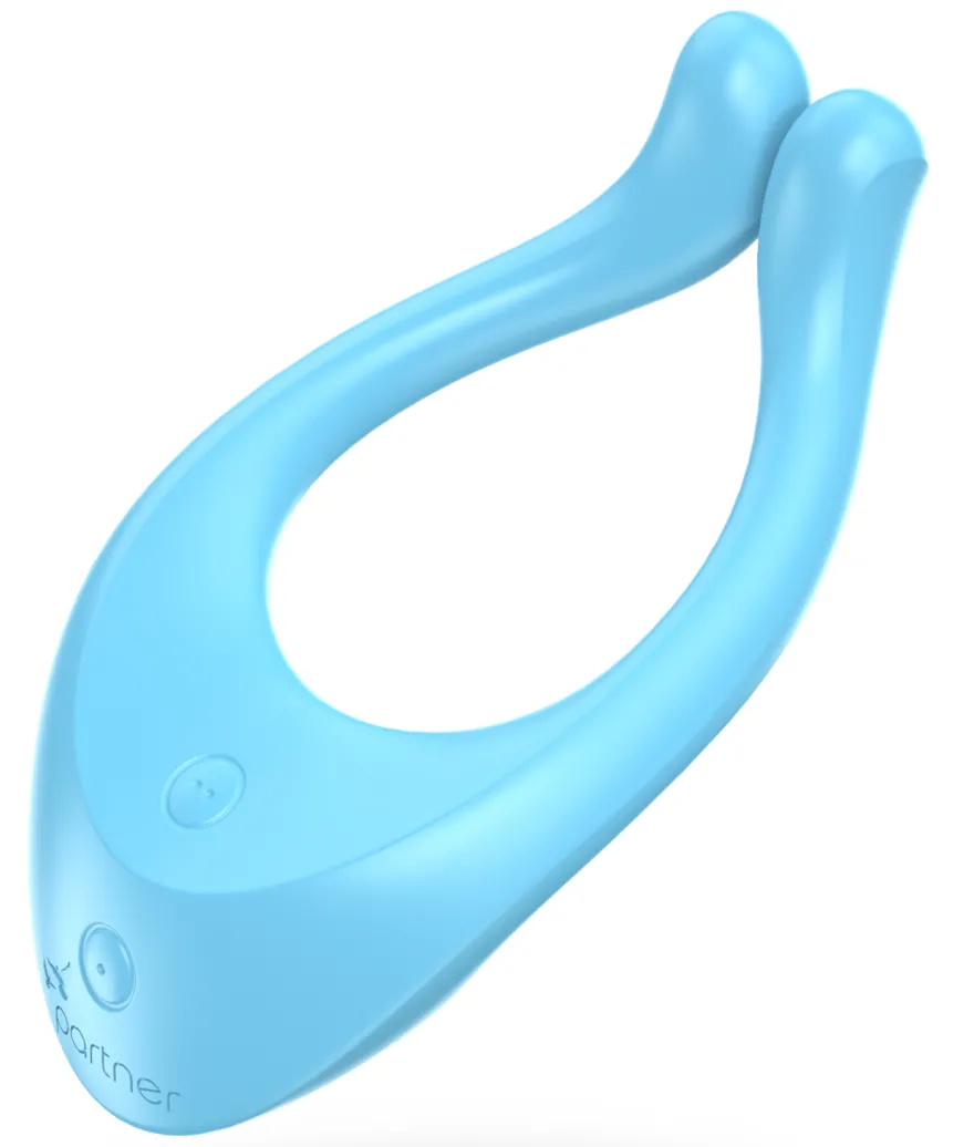 SATISFYER - Partner Multifun 1 light blue