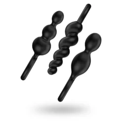 SATISFYER-Plugs Added Value Pack schwarz