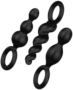 SATISFYER-Plugs Added Value Pack schwarz