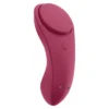Satisfyer - Sexy Secret Panty Vibrator wine red