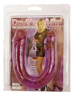 Seven Creations - Double Mini Jelly Penis Dong lila