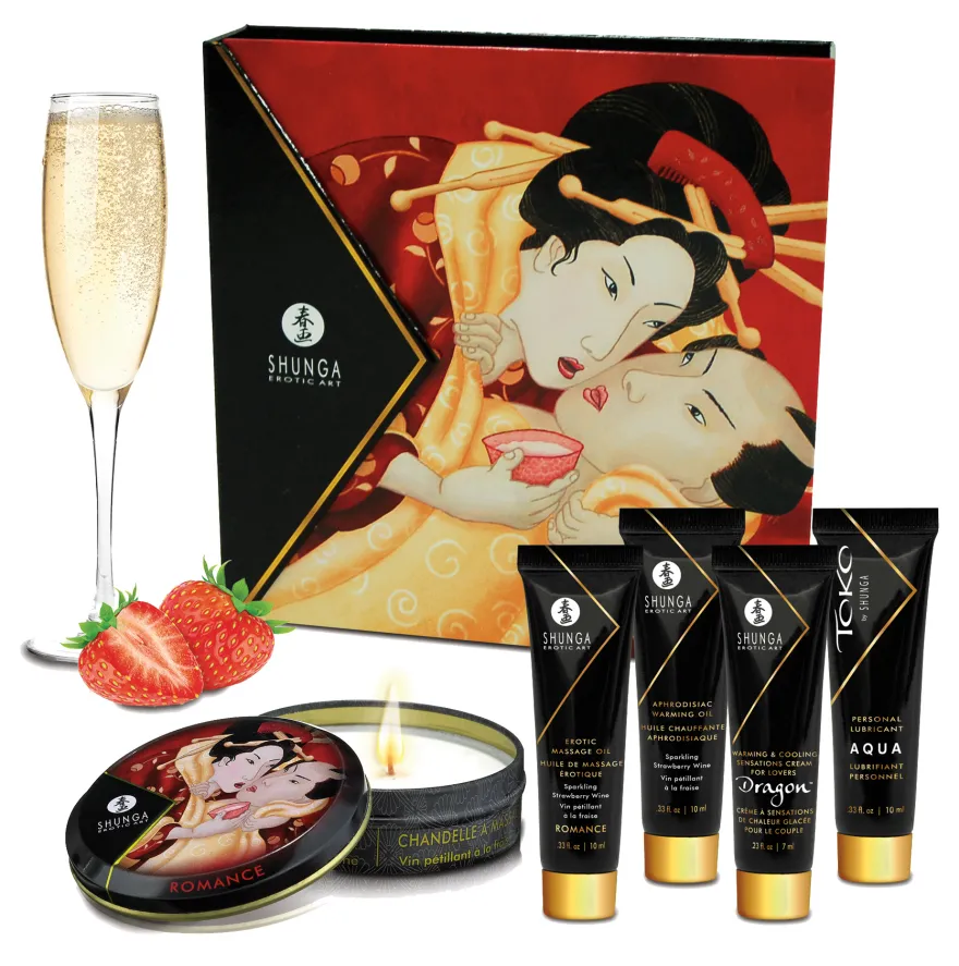 Shunga - Geisha´s Secret Collection Sparkling Strawberry Wine