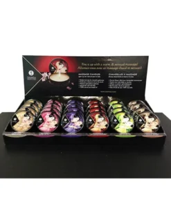 Shunga - Massage Kerzen im Display  24 x 30ml