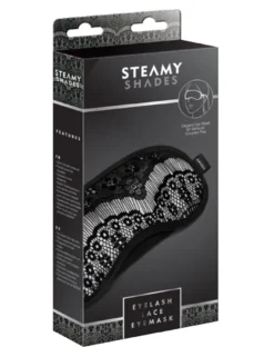 Steamy Shades - Augenmaske aus Satin und Spitze