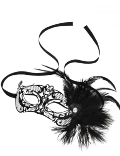 Steamy Shades - Augenmaske aus Metall "Mardi Gras"