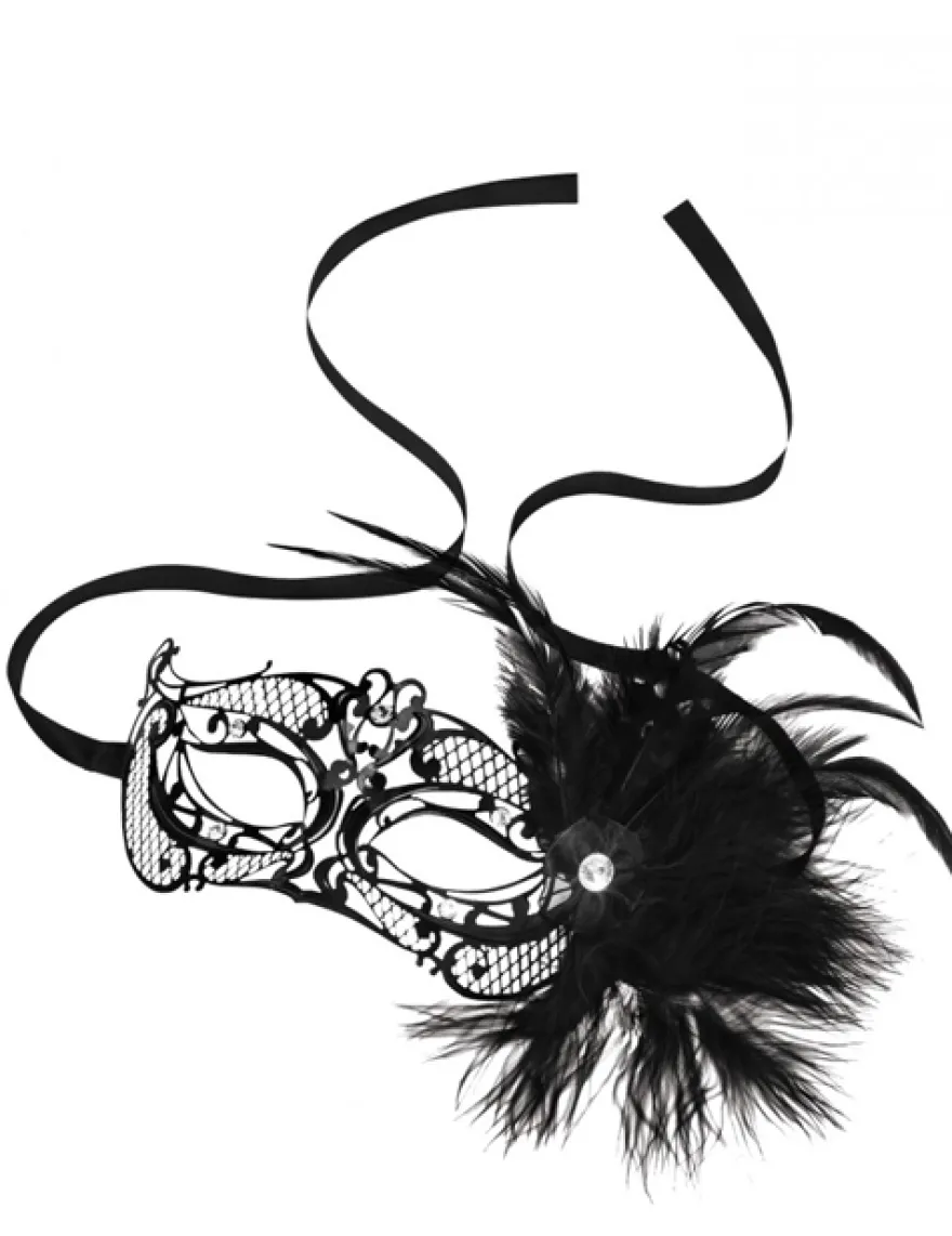 Steamy Shades - Augenmaske aus Metall "Mardi Gras"
