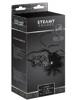 Steamy Shades - Augenmaske aus Metall "Mardi Gras"