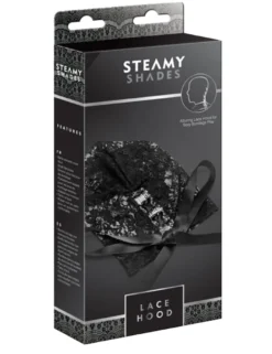 Steamy Shades - Bondage Spitzenmaske "Lace Hood"