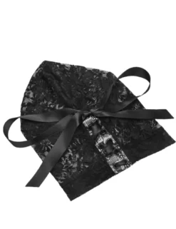 Steamy Shades - Bondage Spitzenmaske "Lace Hood"