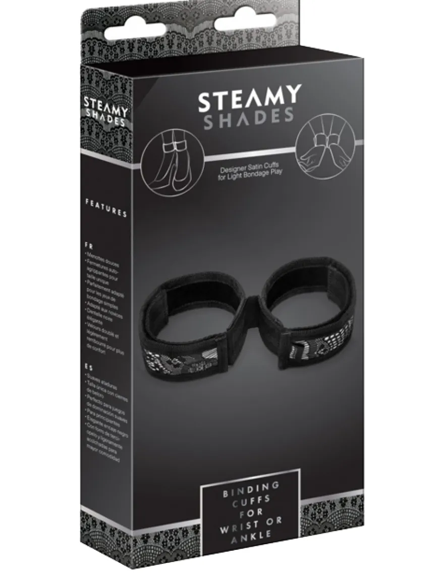 Steamy Shades - Fesseln für Hand- und Fußgelenke