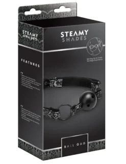 Steamy Shades - Knebelball "Gag" mit Atmungslöchern